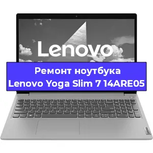 Чистка от пыли и замена термопасты на ноутбуке Lenovo Yoga Slim 7 14ARE05 в Перми